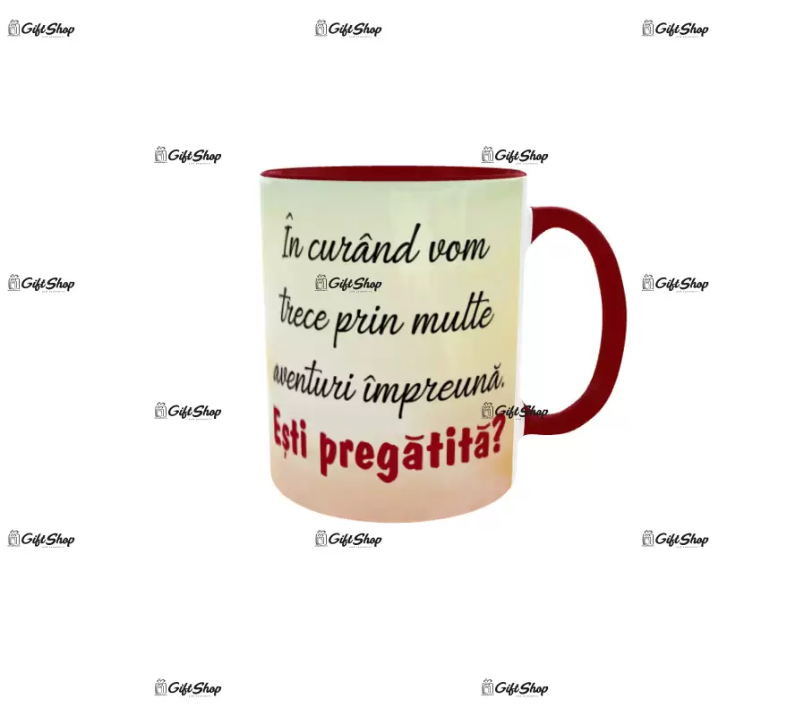 Matusa in devenire, model 1, cana ceramica, 330ml